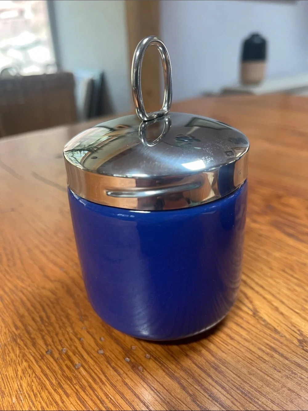 Cobalt Blue Williams Sonoma Double Egg Coddlers - Set of Two